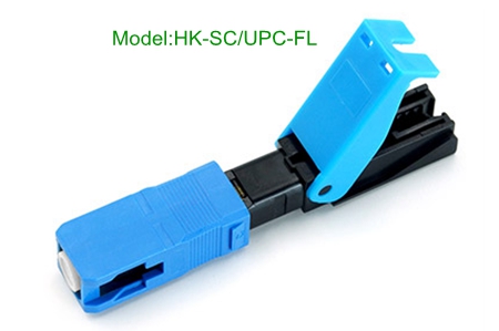 Fiber optic fast connector HK-SC/UPC-FL