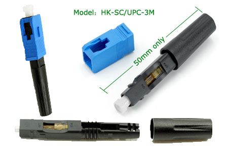 Fiber Optic fast connector SC UPC 3M